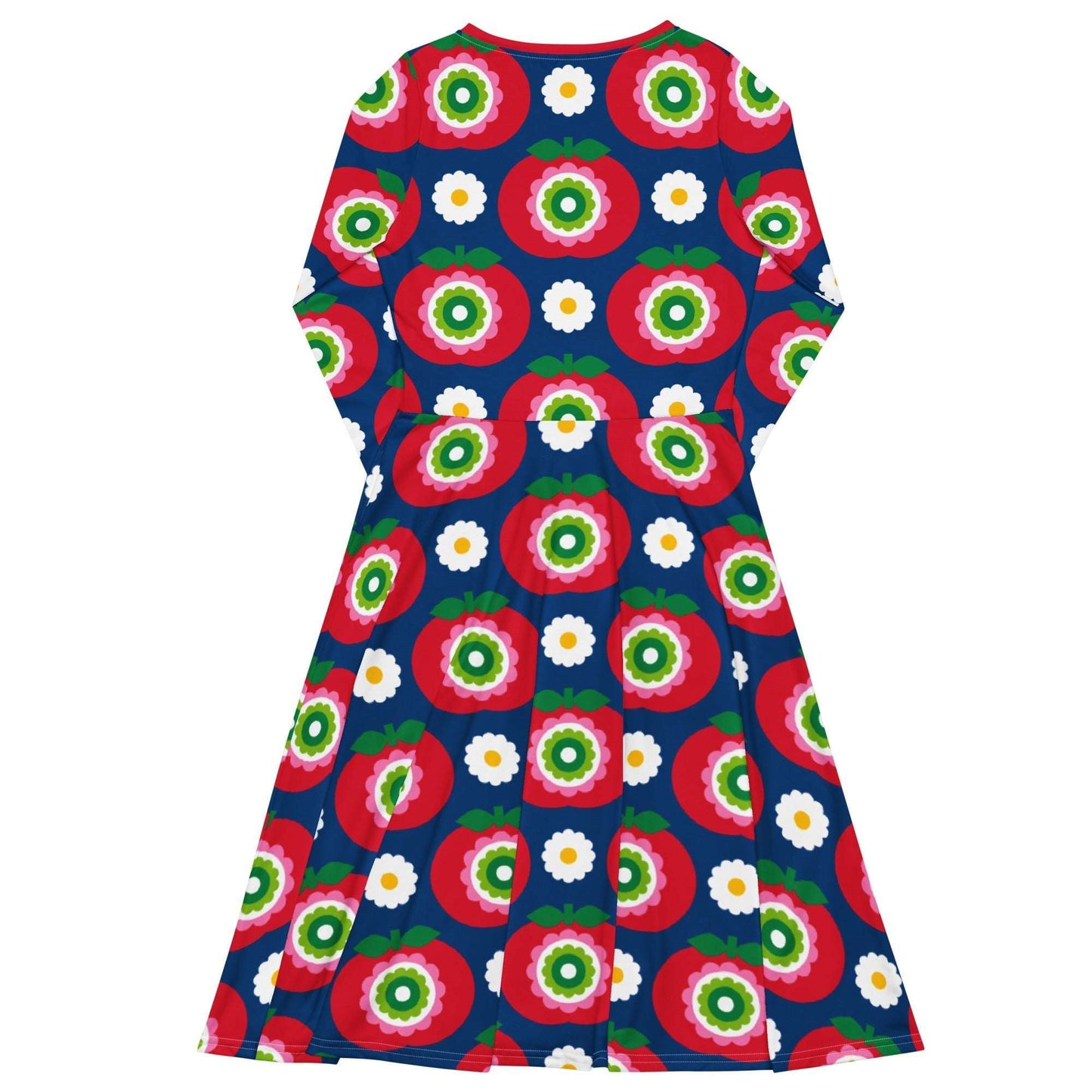 Midi Dress - GRAND APPLE blue