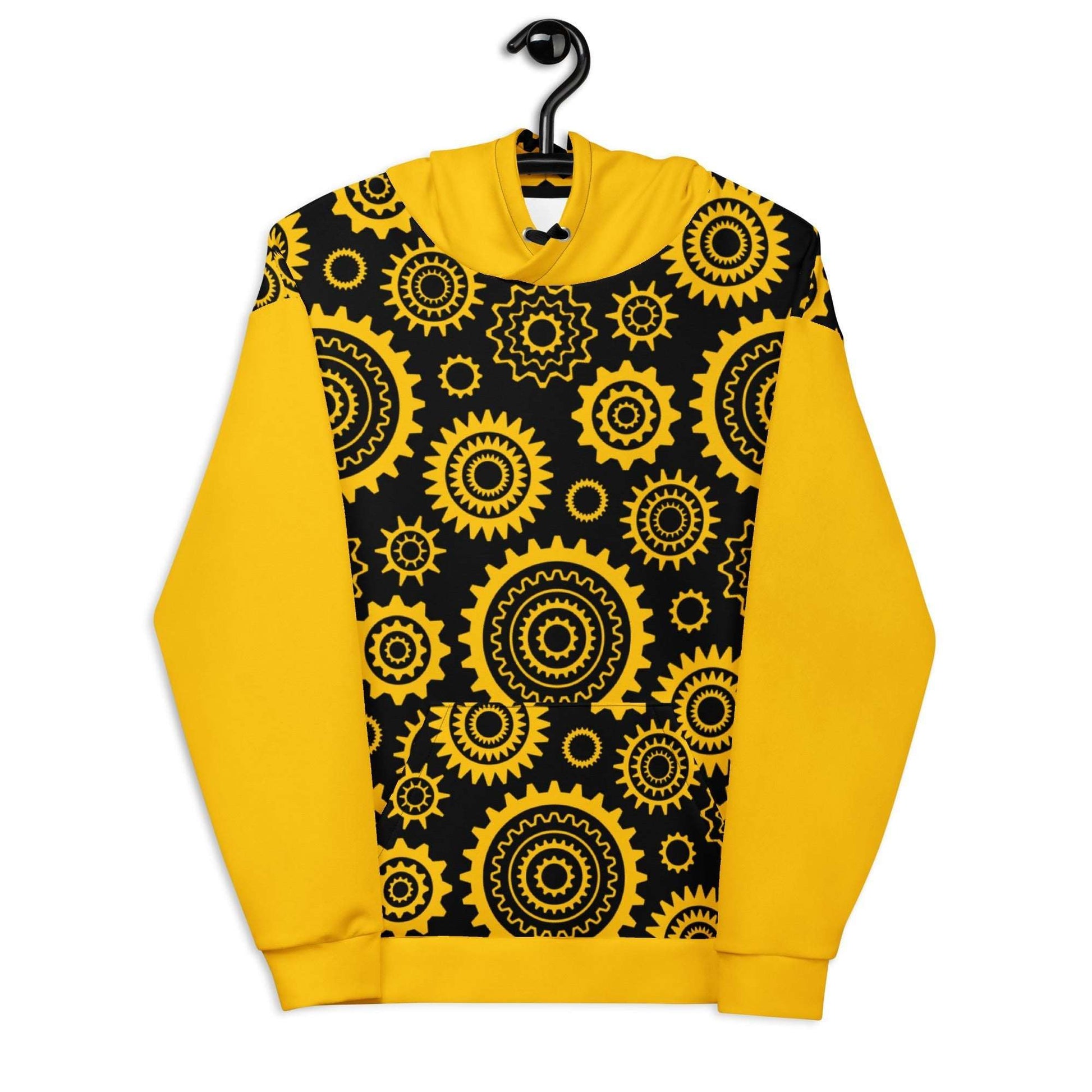 Hoodie - GREAT GEAR yellow black