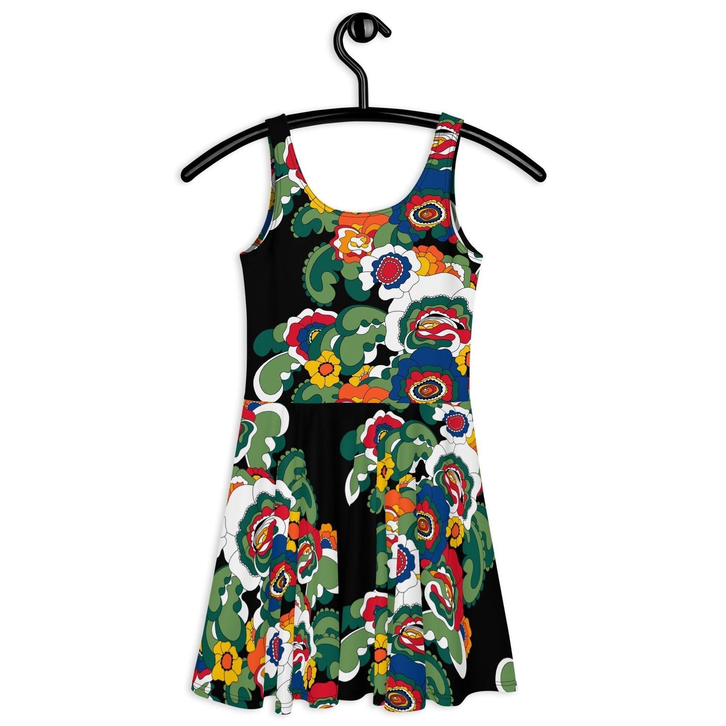 Skater Dress - GROOVY KURBITS black