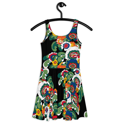 Skater Dress - GROOVY KURBITS black