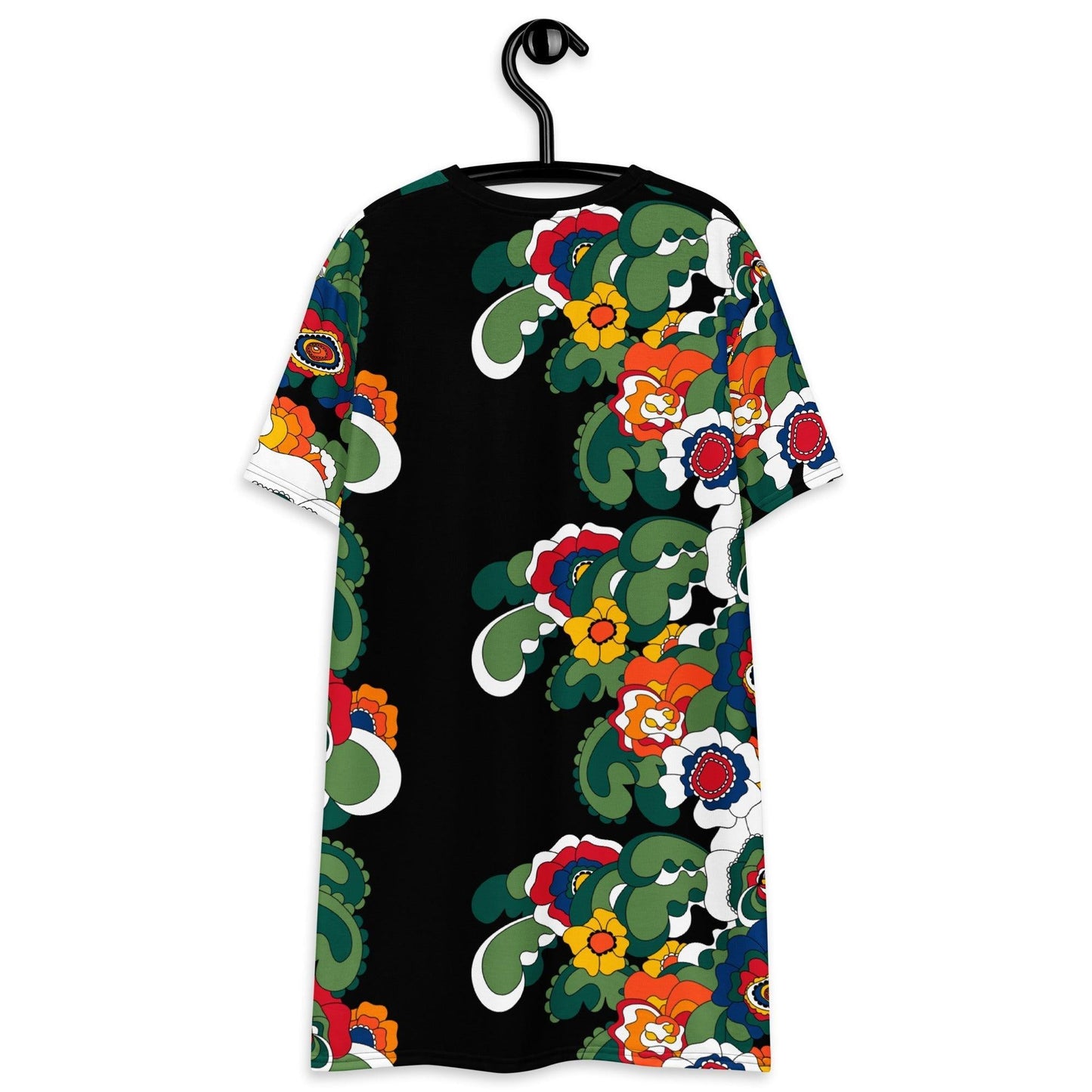 T-Shirt Dress - GROOVY KURBITS black