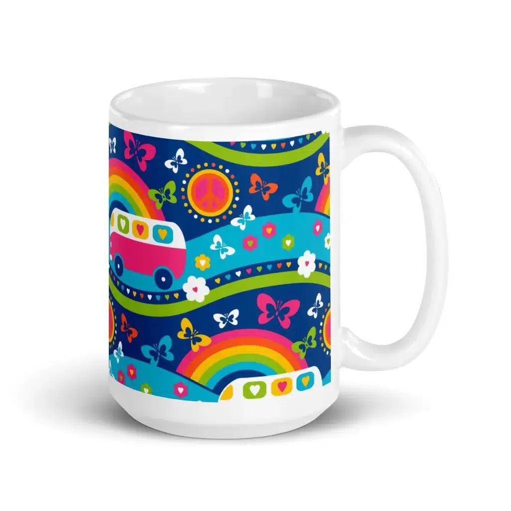 Mug - HIPPIE DAY pastel