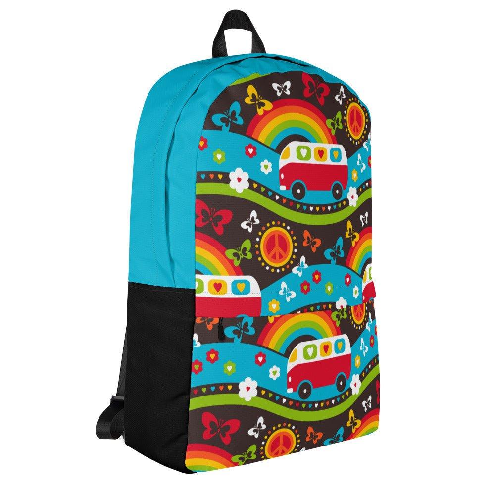 Backpack - HIPPIE DAY rainbow