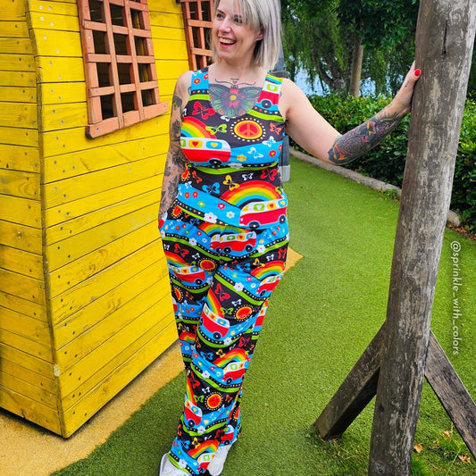 Pants - HIPPIE DAY rainbow