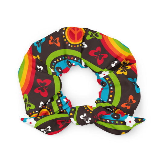 Scrunchie - HIPPIE DAY rainbow