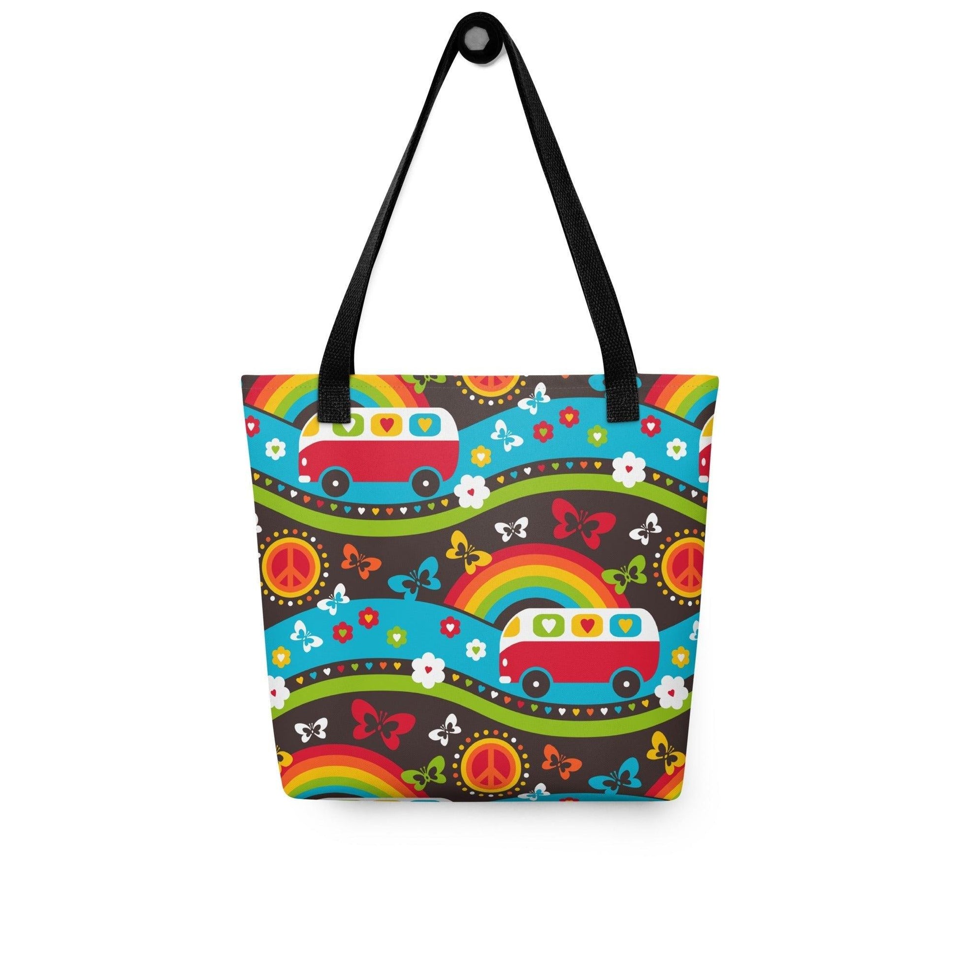 Tote Bag - HIPPIE DAY rainbow