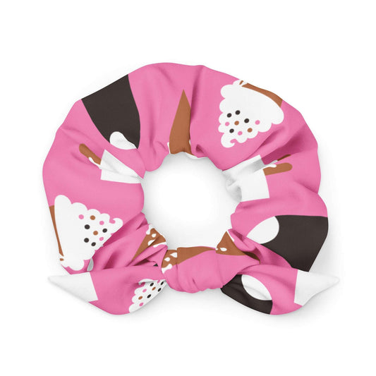 Scrunchie - JADE pink
