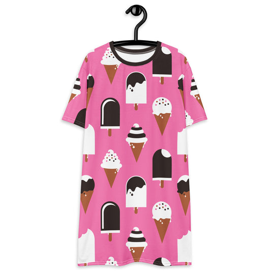 T-Shirt Dress - JÄDE pink