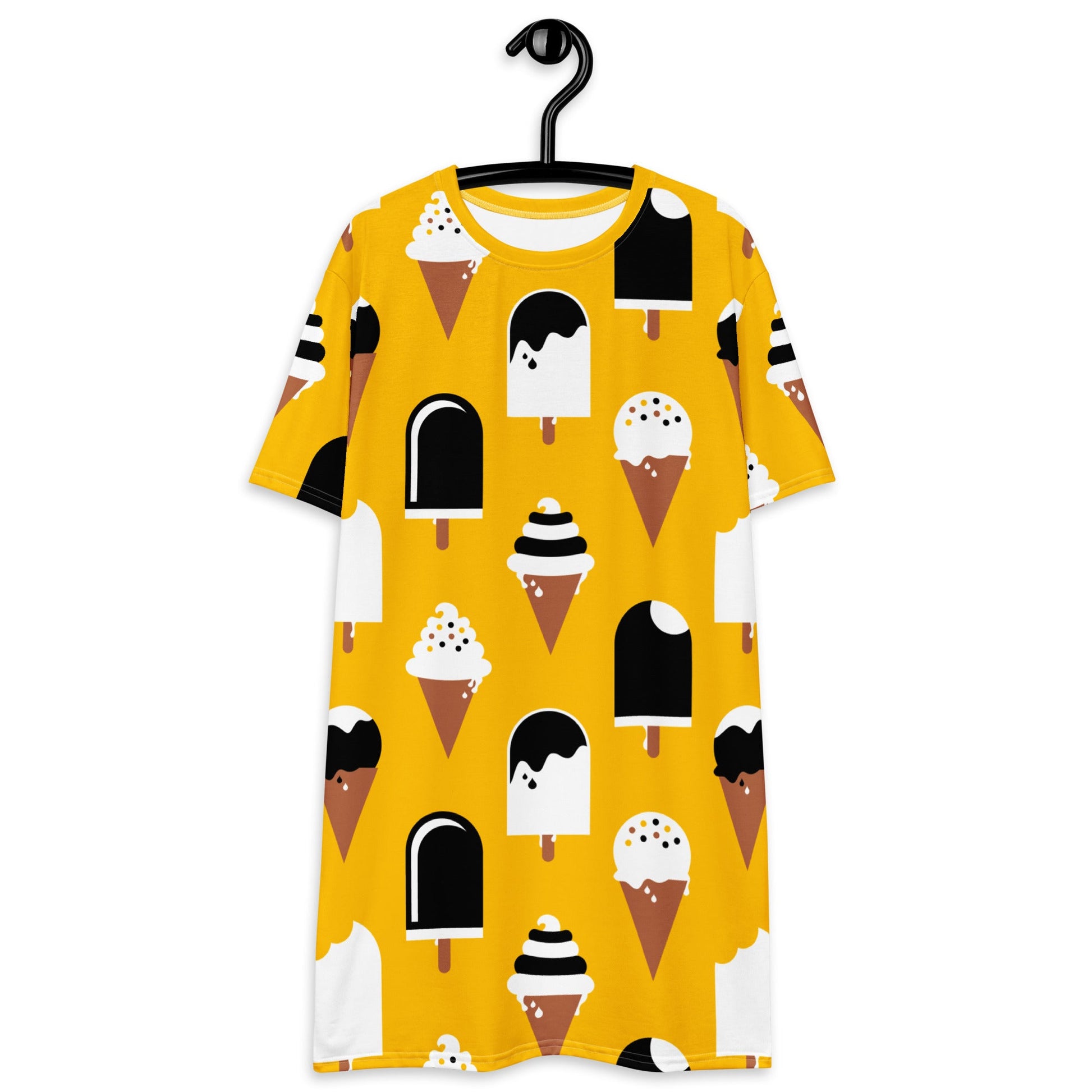 T-Shirt Dress - JADE yellow