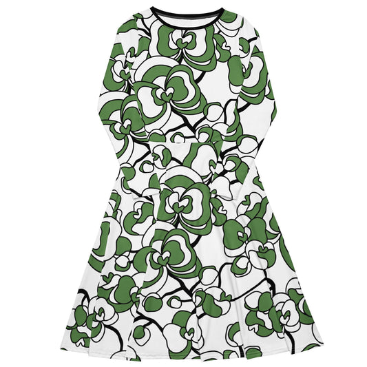 Midi Dress - JUBILEE simply green