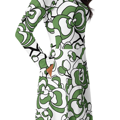 Midi Dress - JUBILEE simply green