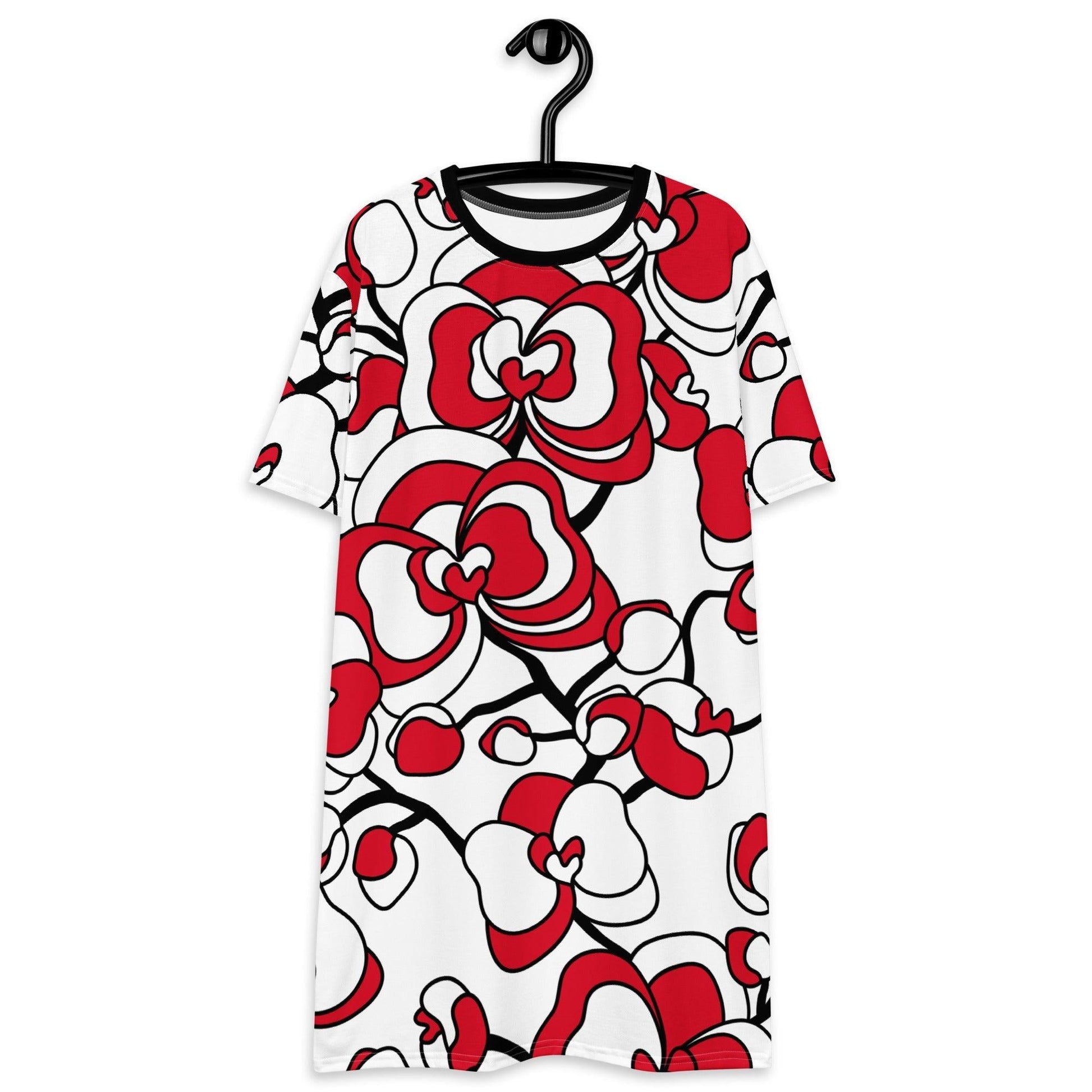 T-Shirt Dress - JUBILEE simply red