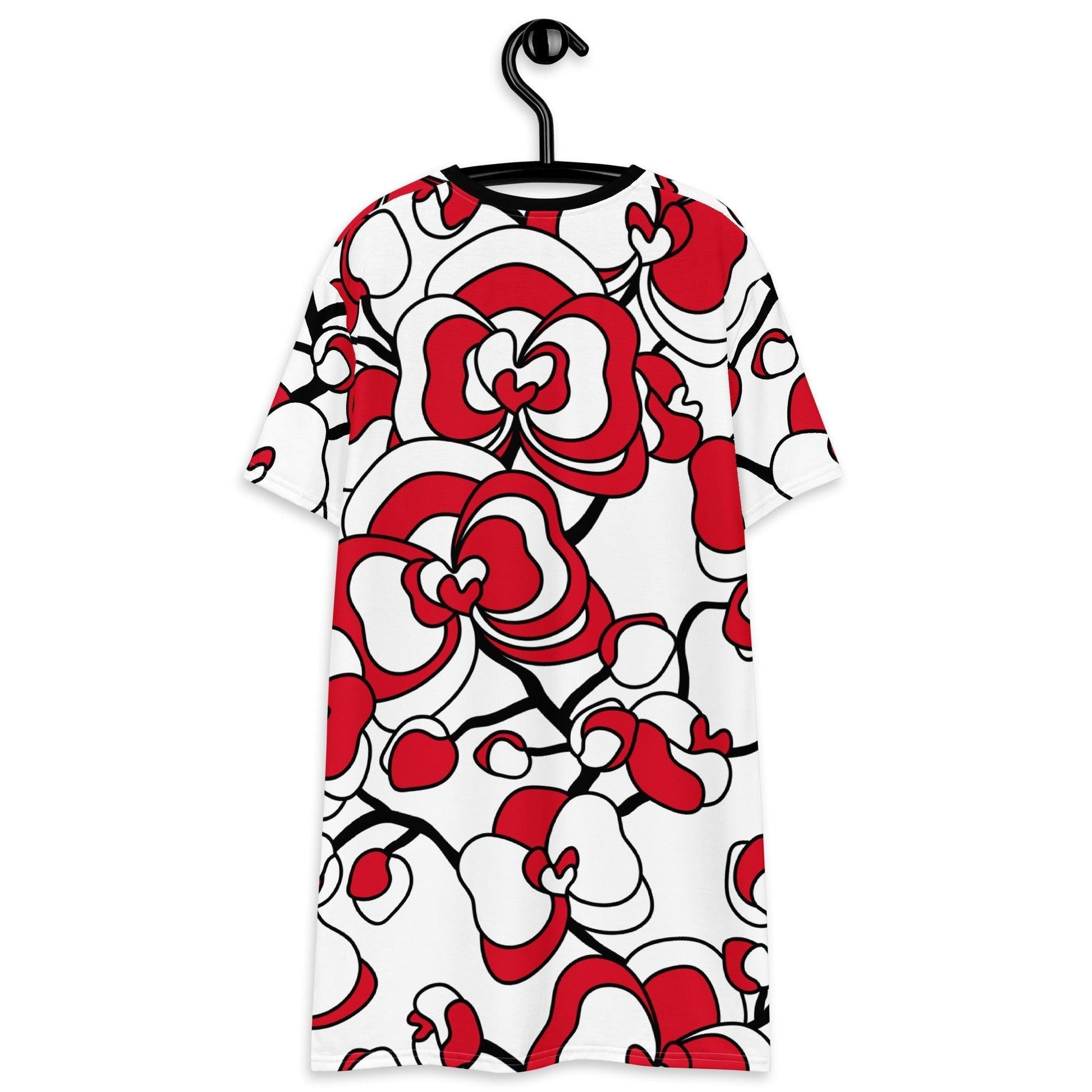 T-Shirt Dress - JUBILEE simply red