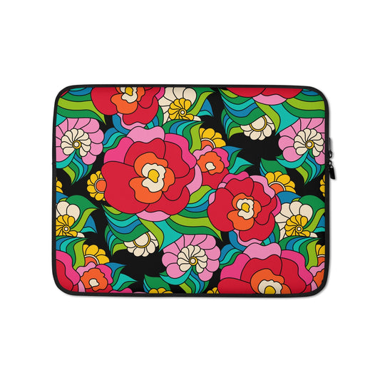 Laptop Sleeve - BELLADRAMA - Big Bold Bloom Print