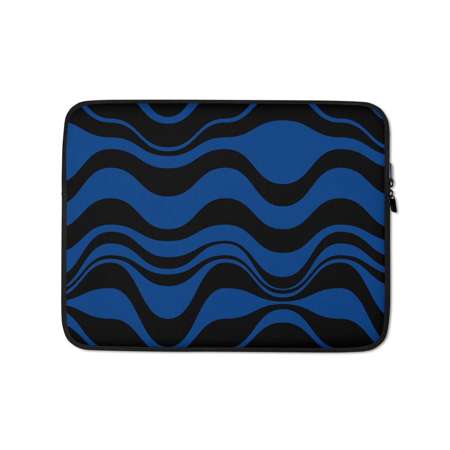 Laptop Sleeve - ENERGY WAVES blue black