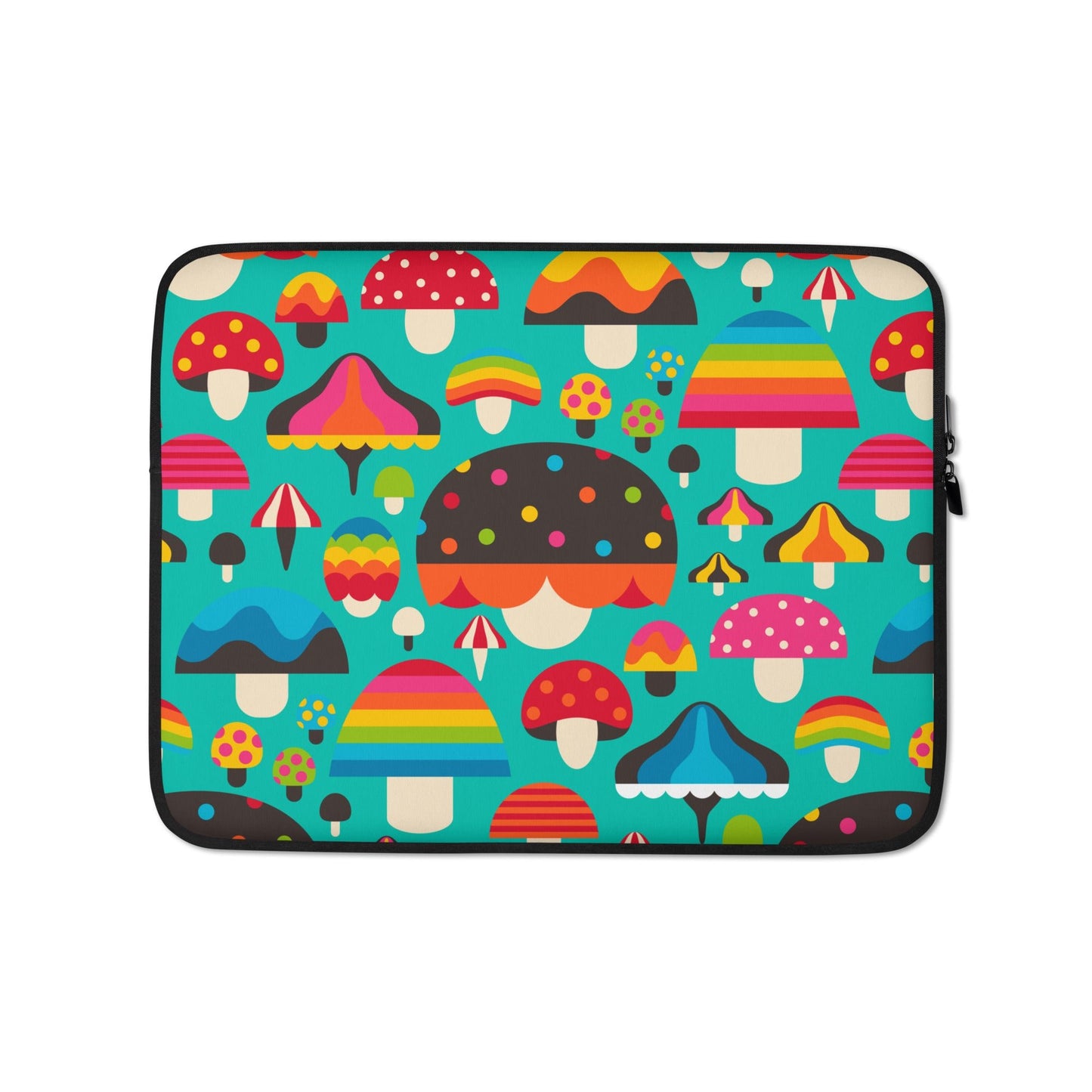 Laptop Sleeve - MUSHROOM MANIA mint