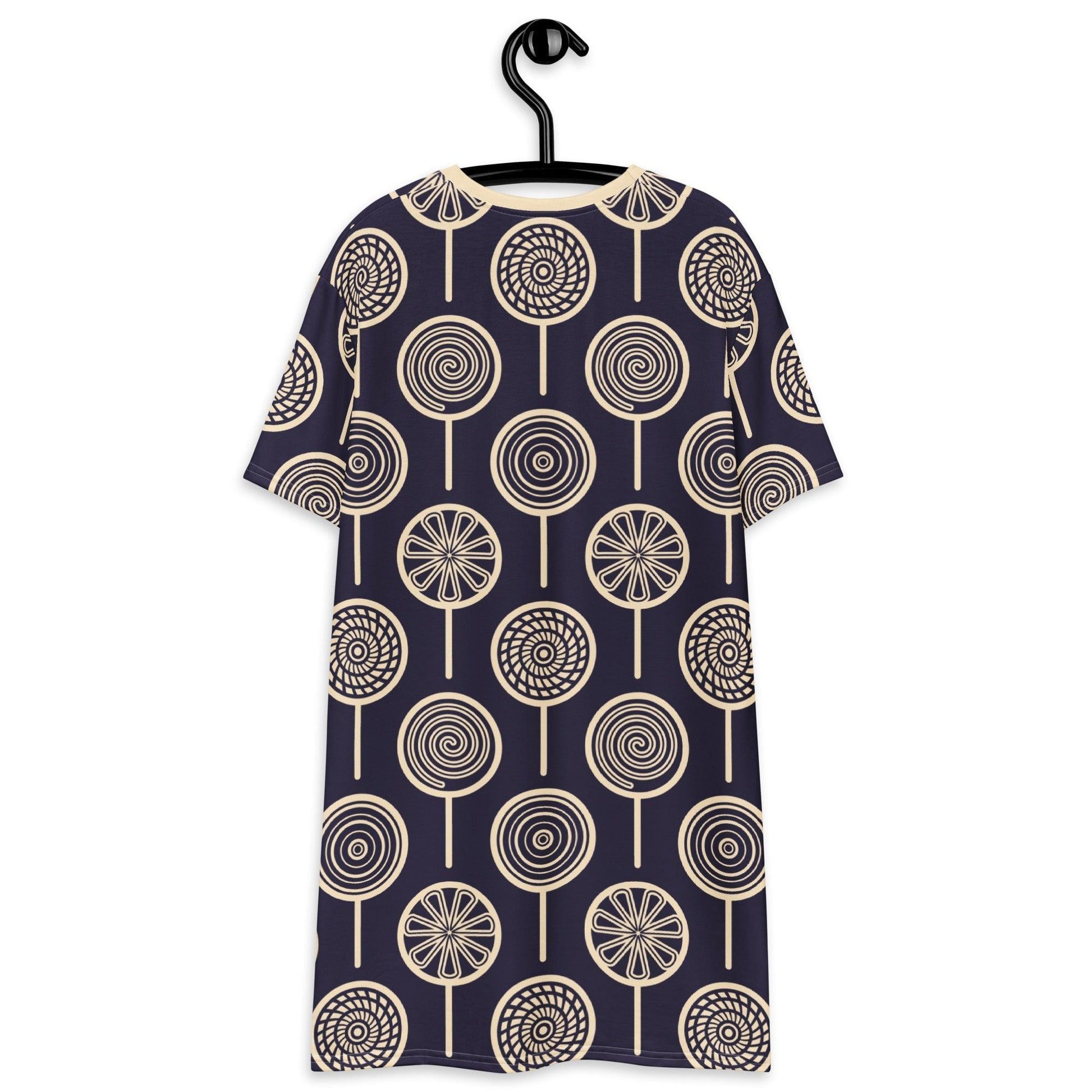 T-Shirt Dress - LOLLY dark blue