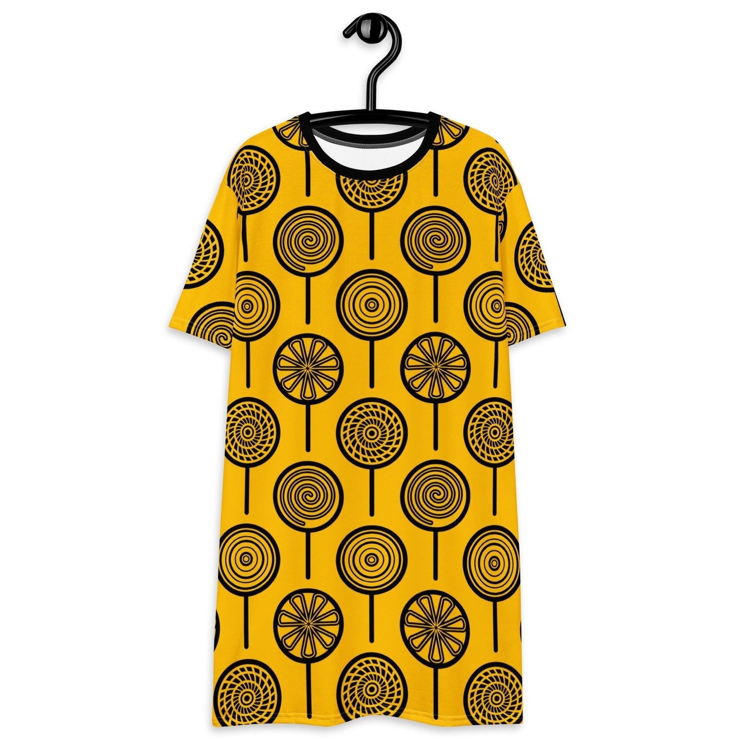T-Shirt Dress - LOLLY yellow