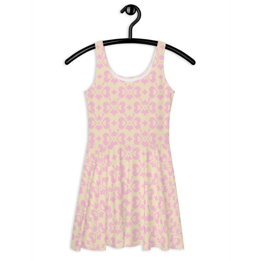 Skater Dress - LOVE BUTTERFLY tenderpink