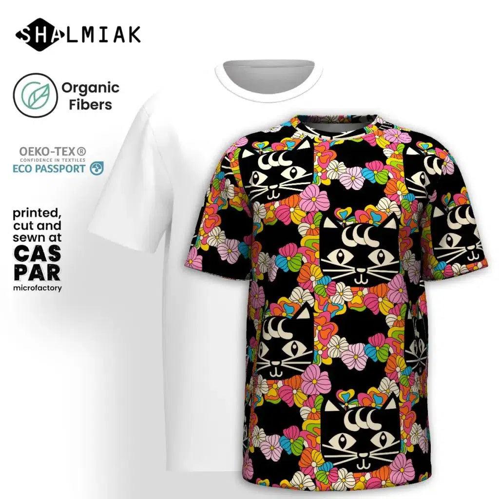 Organic Cotton T-Shirt - MAGICAT black