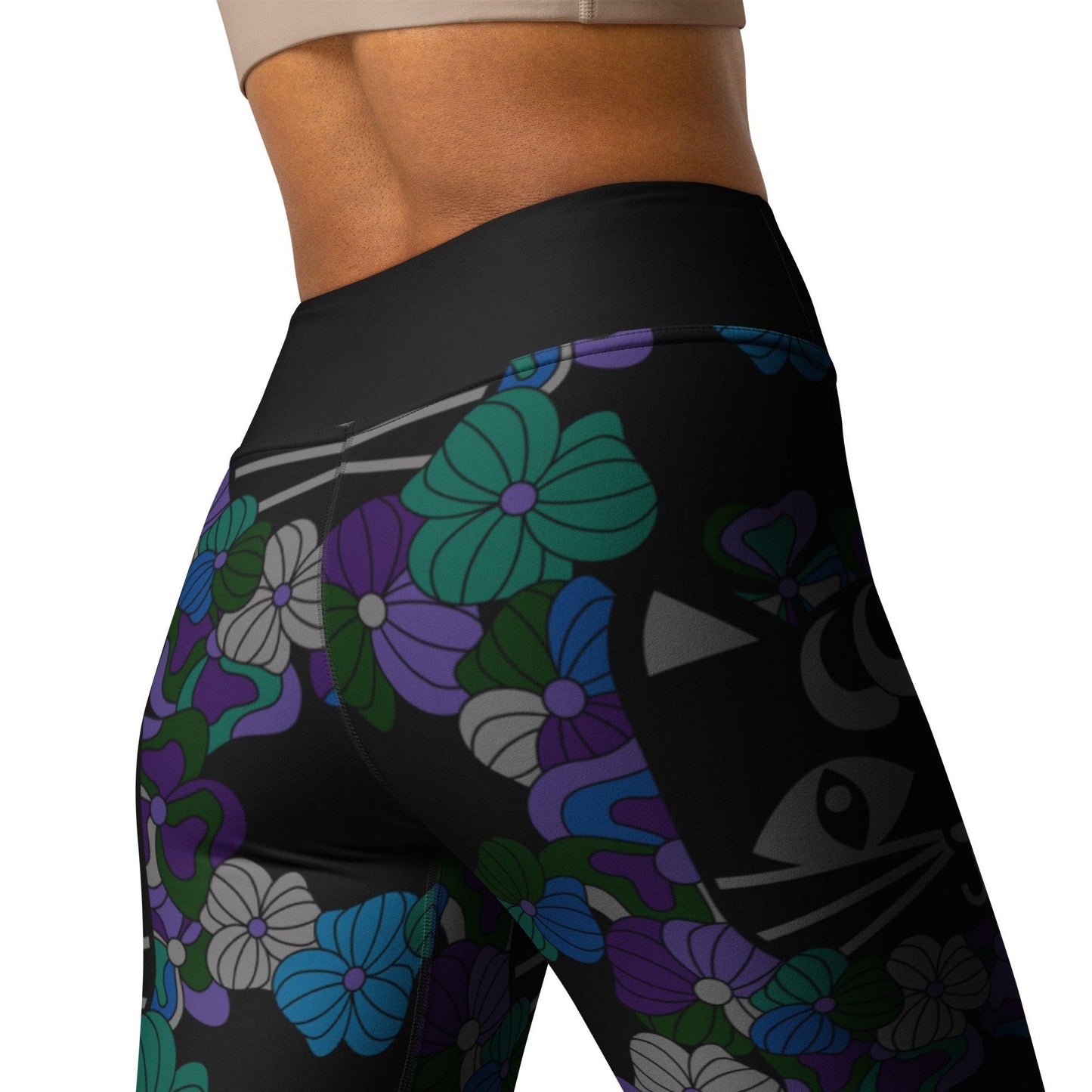 Yoga Leggings -2- MAGICAT mystic
