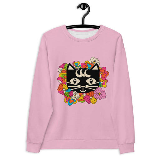 Sweatshirt - MAGICAT pink (just cat)