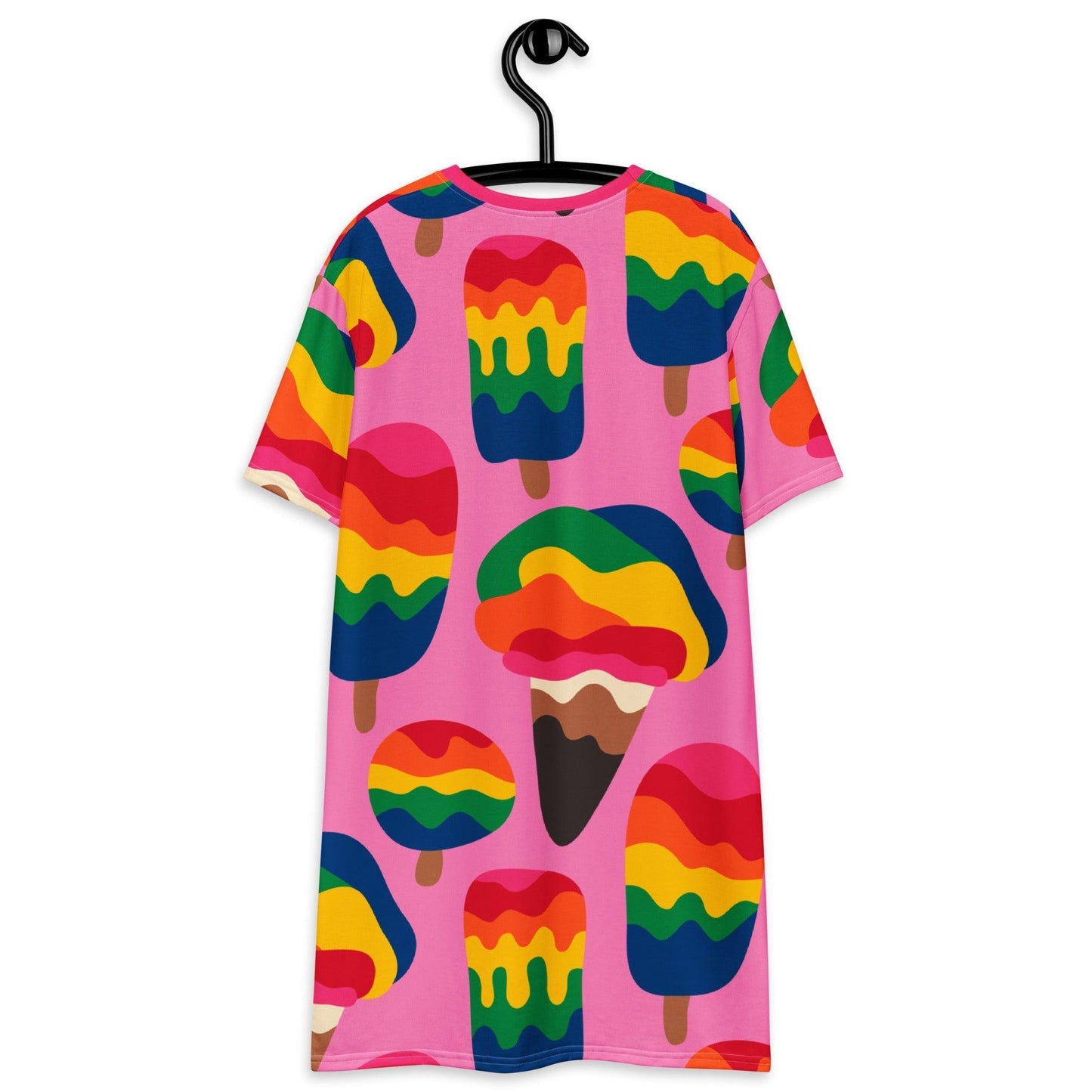 T-Shirt Dress - MANIC ICE pink