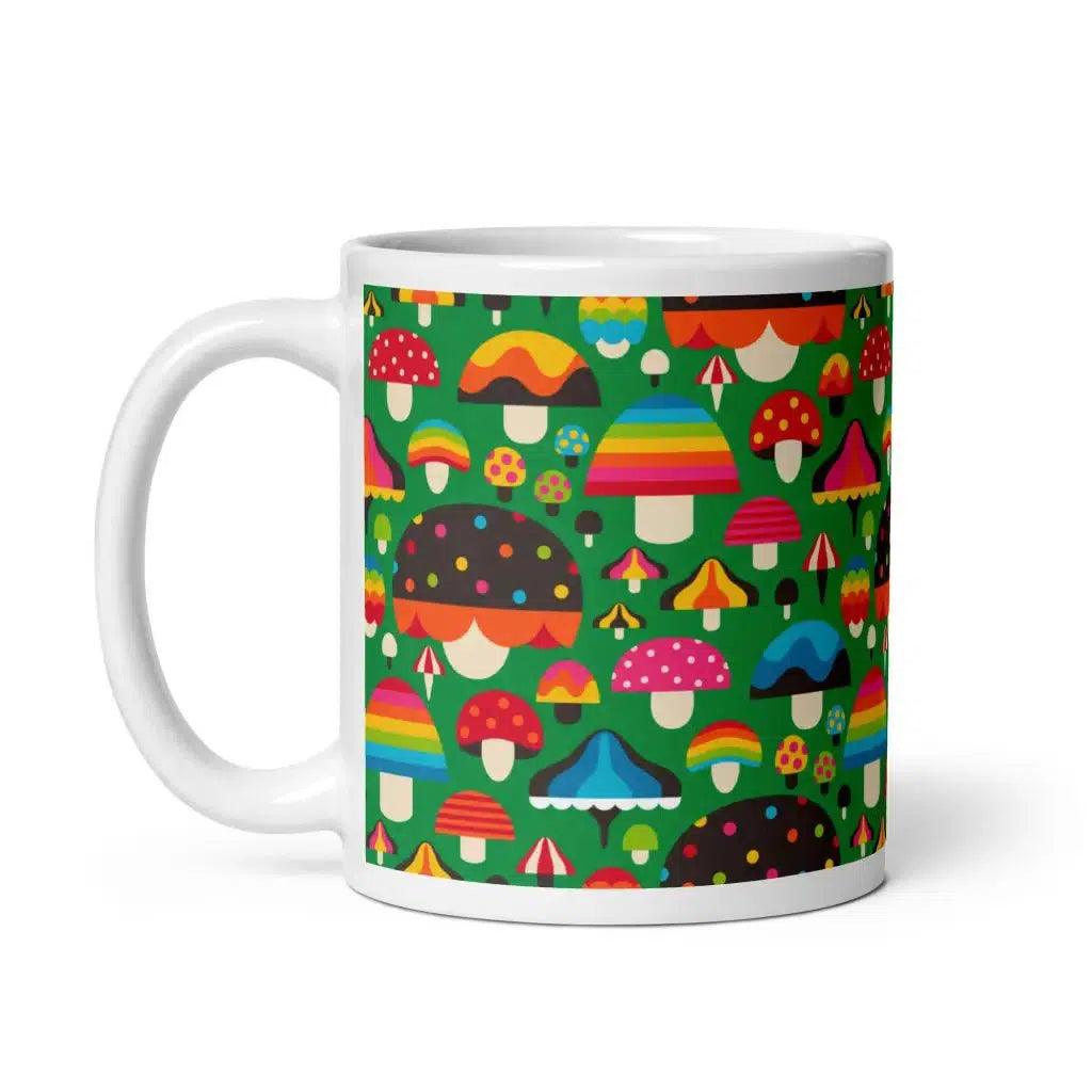 Mug - MUSHROOM MANIA green