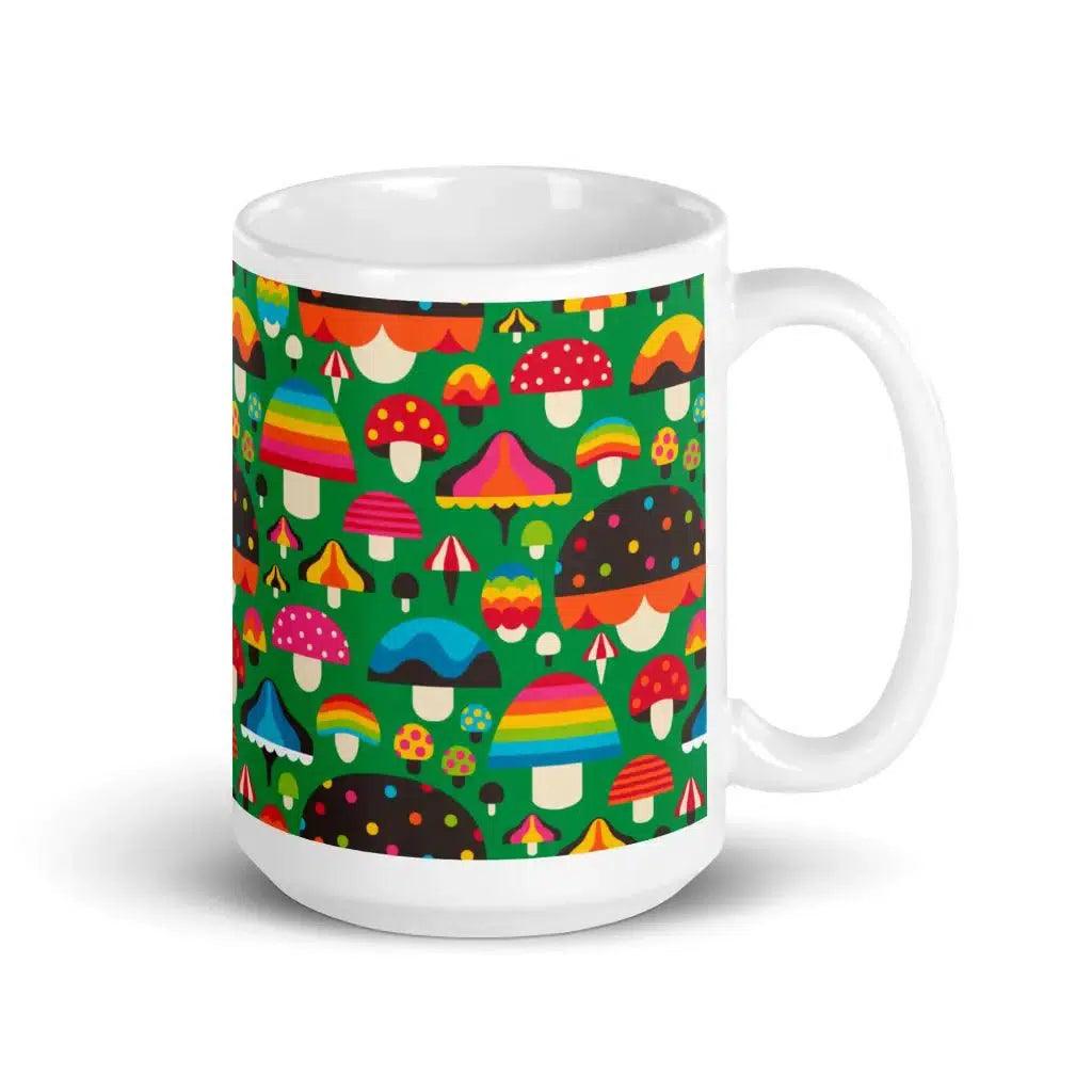 Mug - MUSHROOM MANIA green