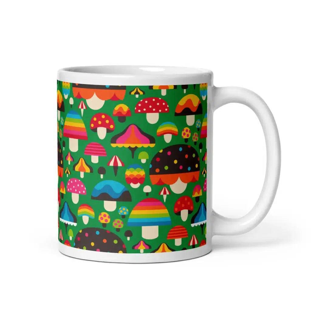 Mug - MUSHROOM MANIA green