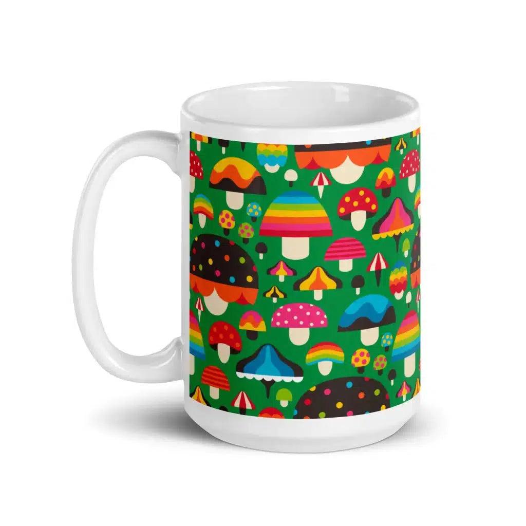 Mug - MUSHROOM MANIA green