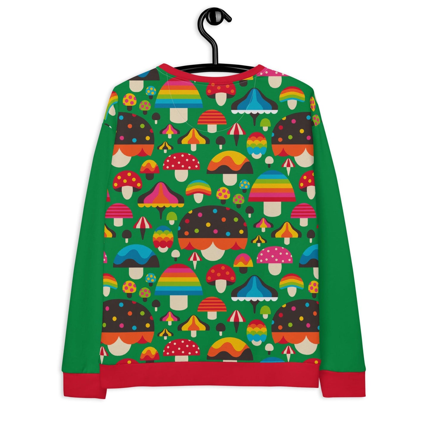 Sweatshirt - MUSHROOM MANIA green