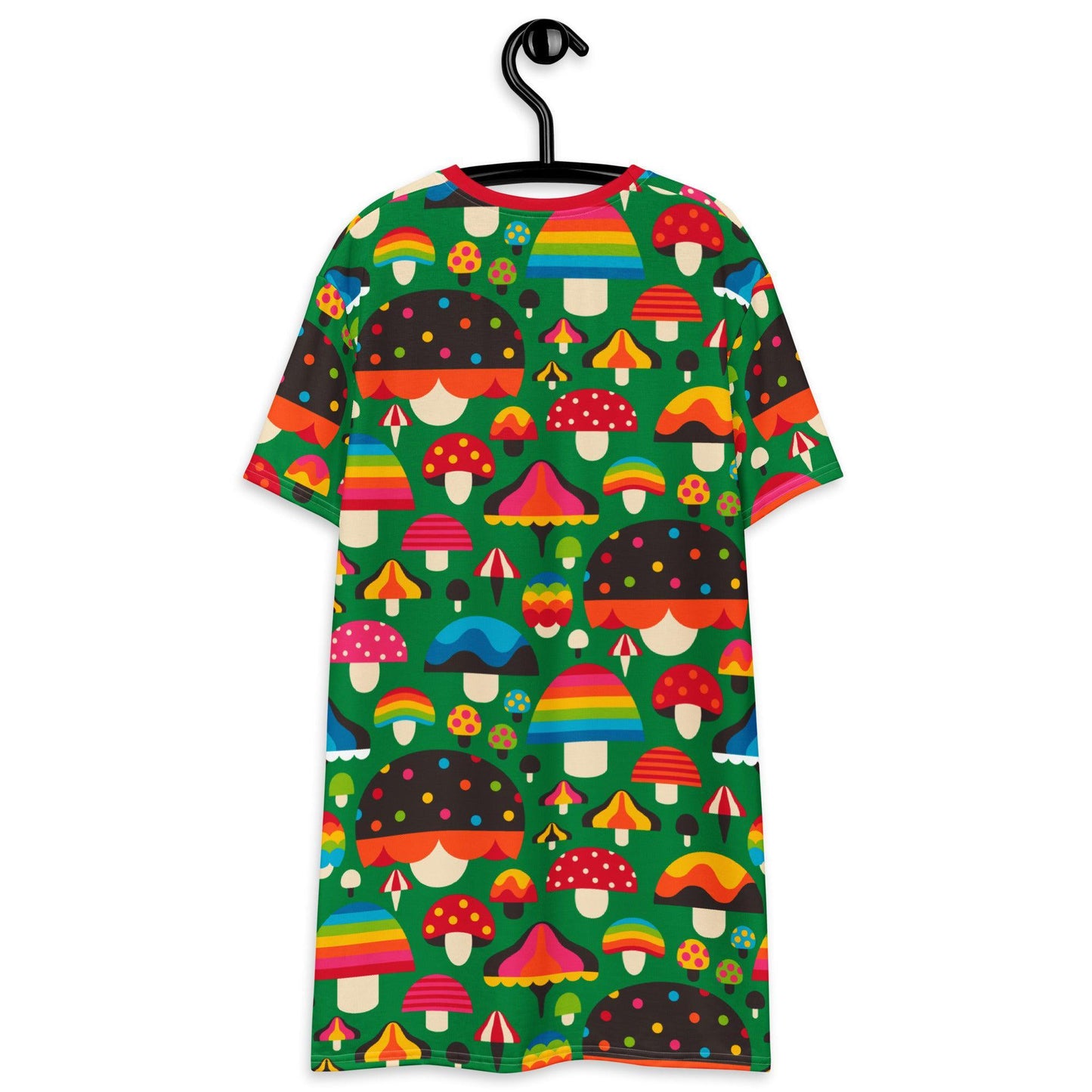 T-Shirt Dress - MUSHROOM MANIA green