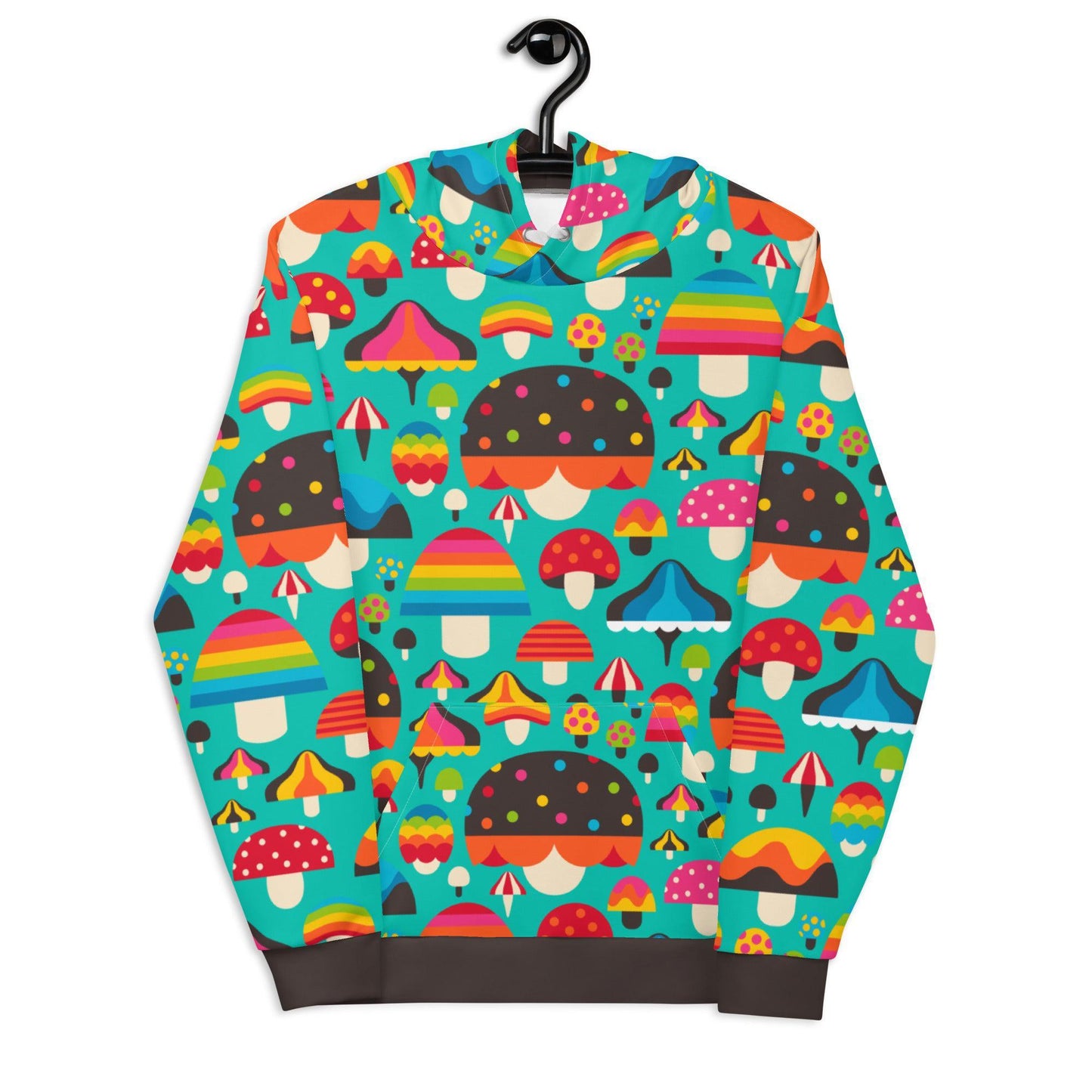 Hoodie - MUSHROOM MANIA mint