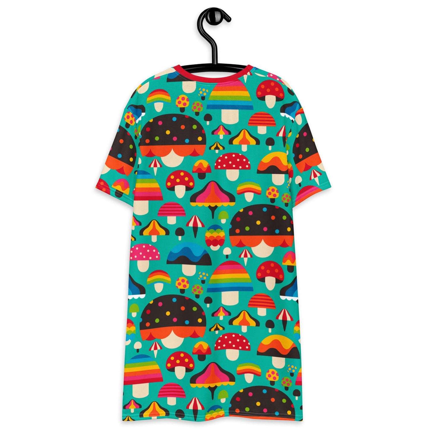 T-Shirt Dress - MUSHROOM MANIA mint