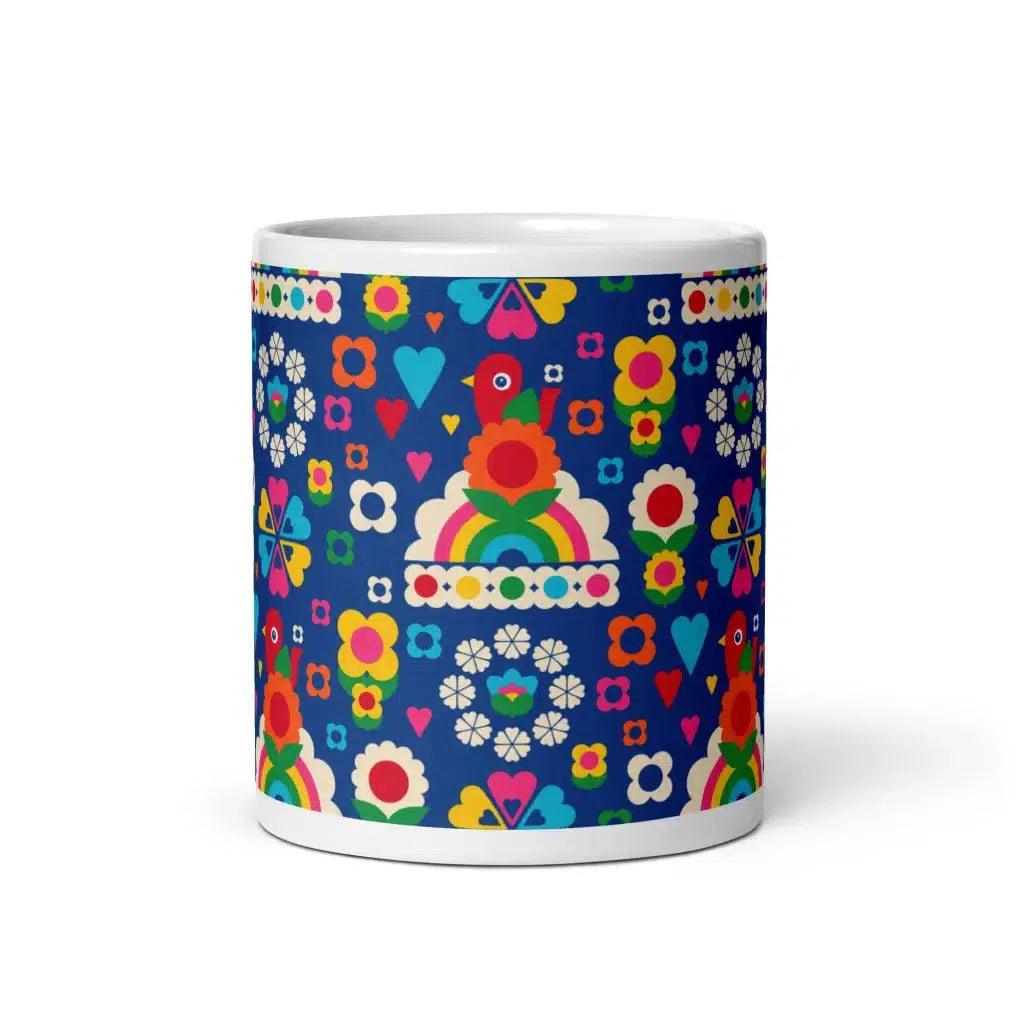 Mug - OLD BIRDIE blue