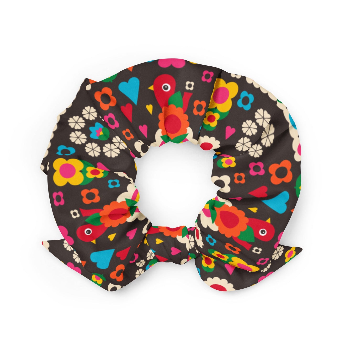 Scrunchie - OLD BIRDIE brown