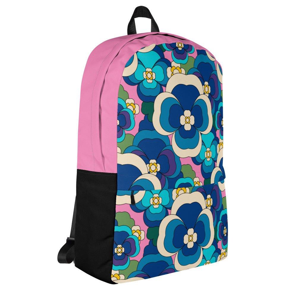 Backpack - PANSY FANTASY blue pink