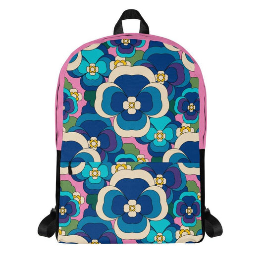Backpack - PANSY FANTASY blue pink