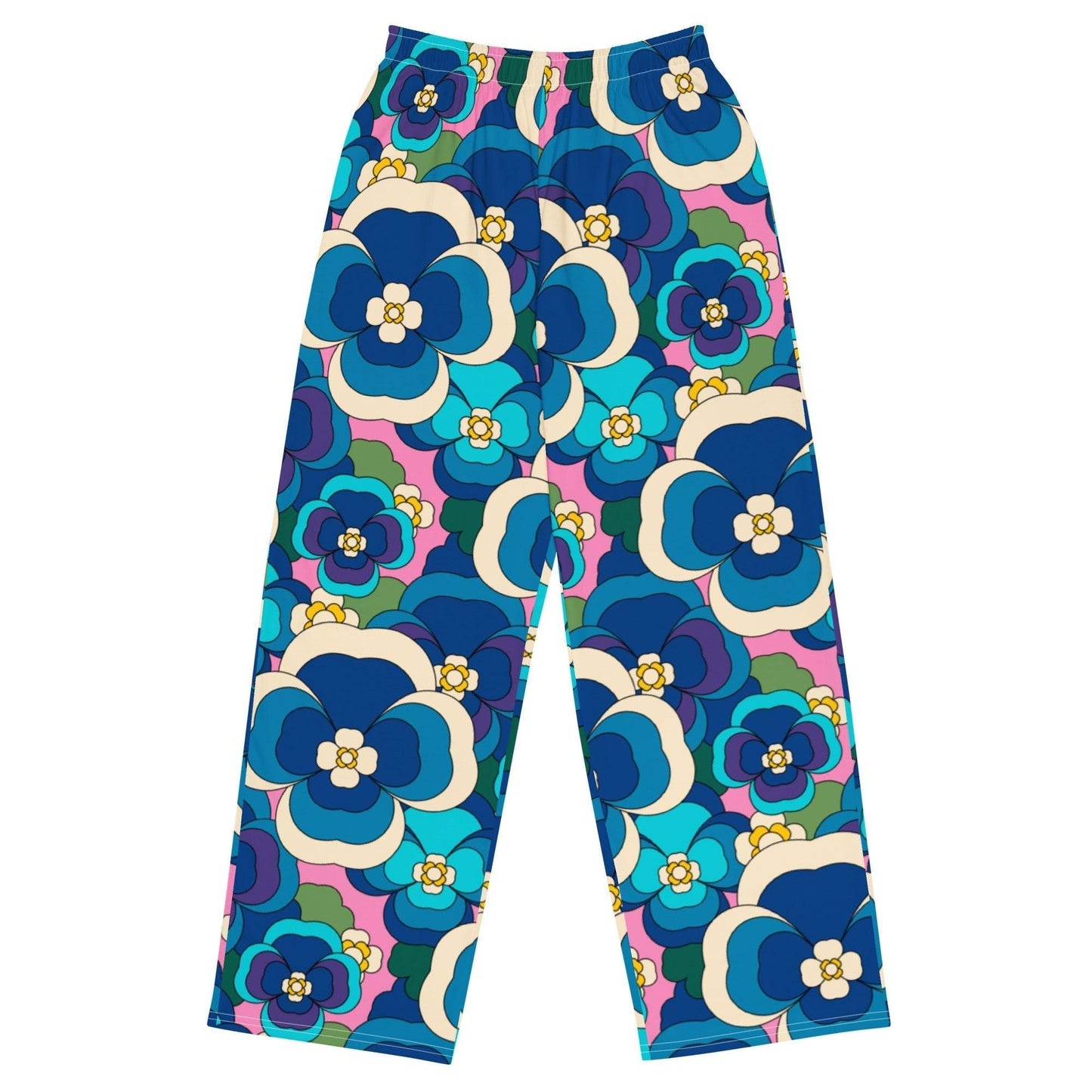 Pants - PANSY FANTASY blue pink