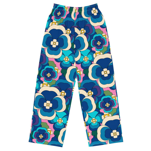 Pants - PANSY FANTASY blue pink