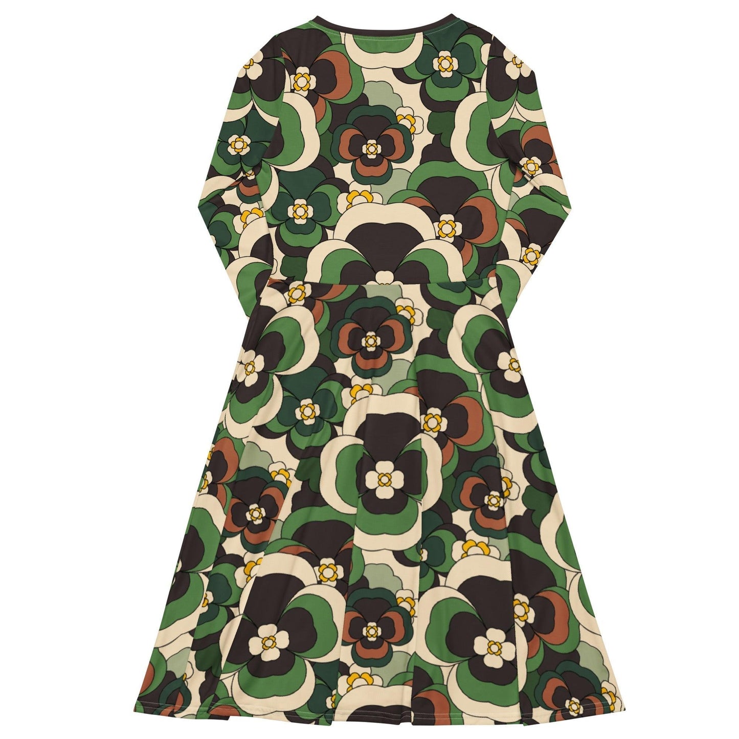 Midi Dress - PANSY FANTASY green