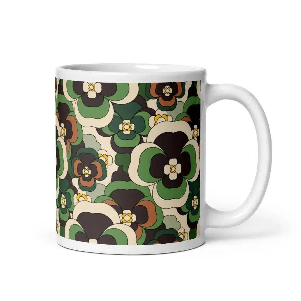 Mug - PANSY FANTASY green