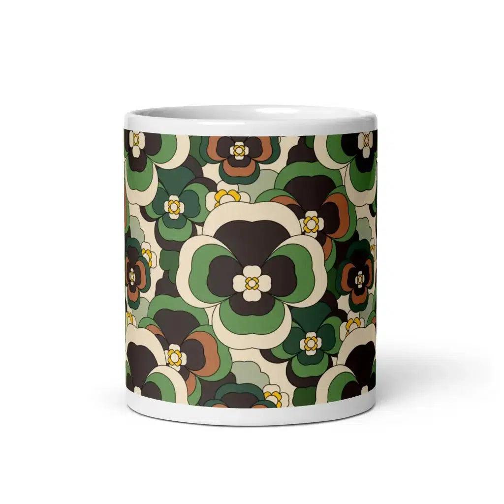 Mug - PANSY FANTASY green