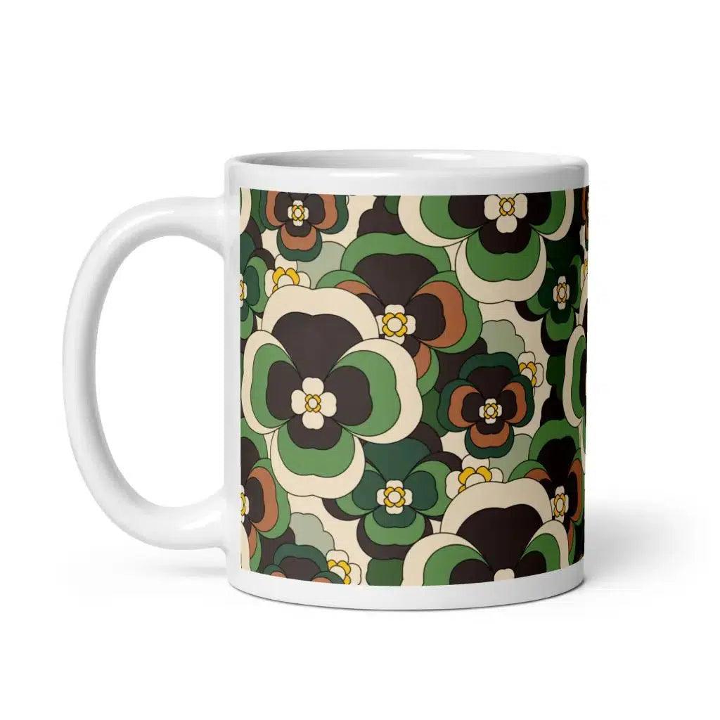 Mug - PANSY FANTASY green