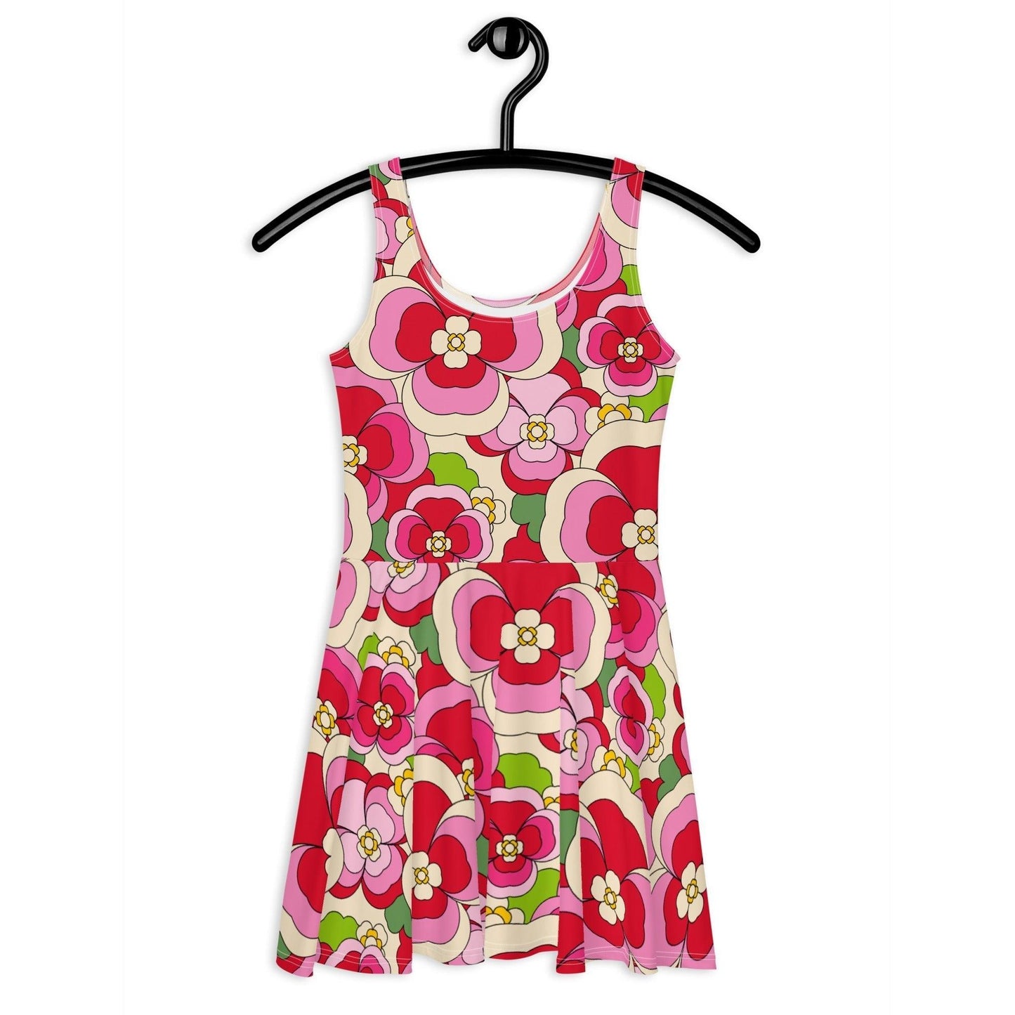 Skater Dress - PANSY FANTASY pink