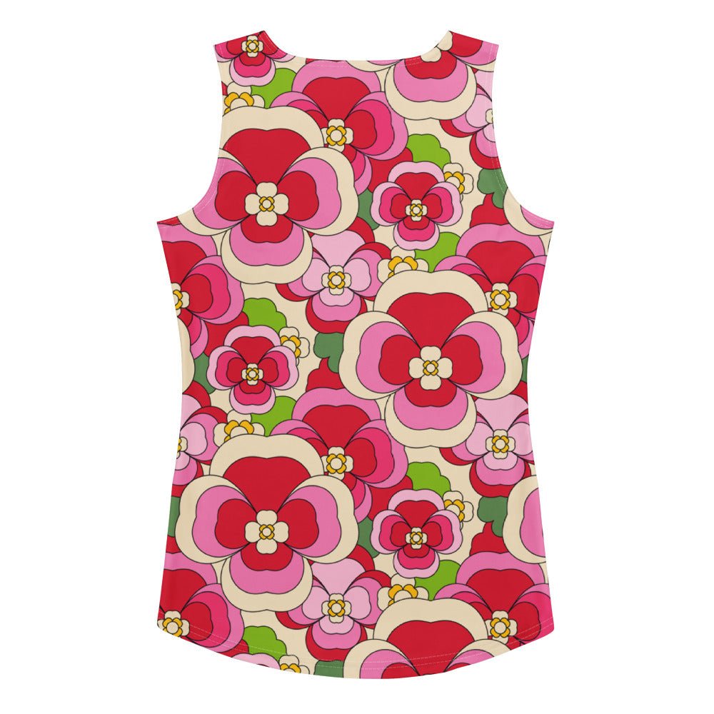 Tank Top - PANSY FANTASY pink