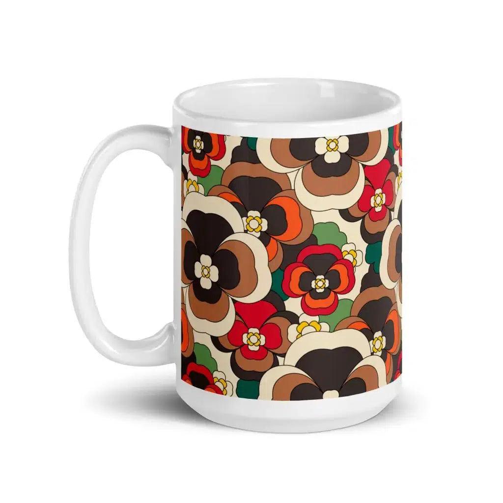Mug - PANSY FANTASY retro