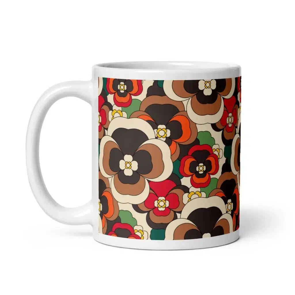 Mug - PANSY FANTASY retro