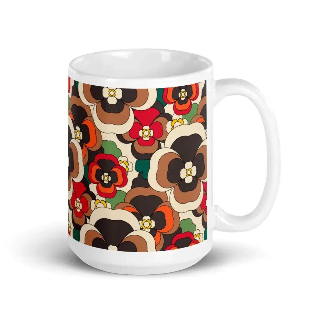 Mug - PANSY FANTASY retro